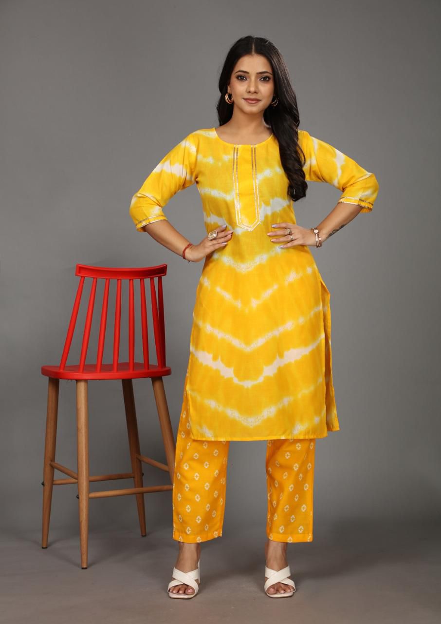 Kurti Set with Bottom Wear H70