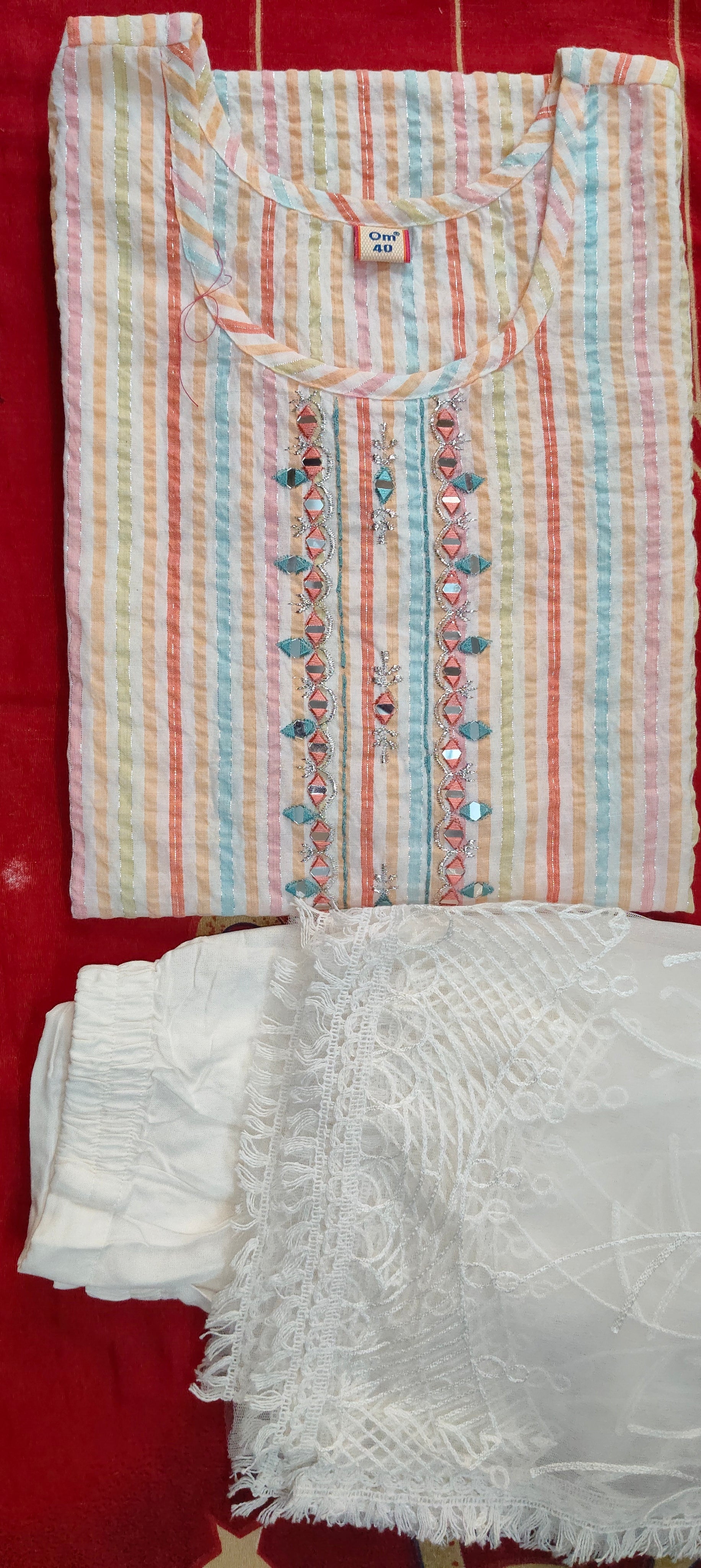 Kurti Set with Dupatta & Bottom Wear 3 Piece Z70