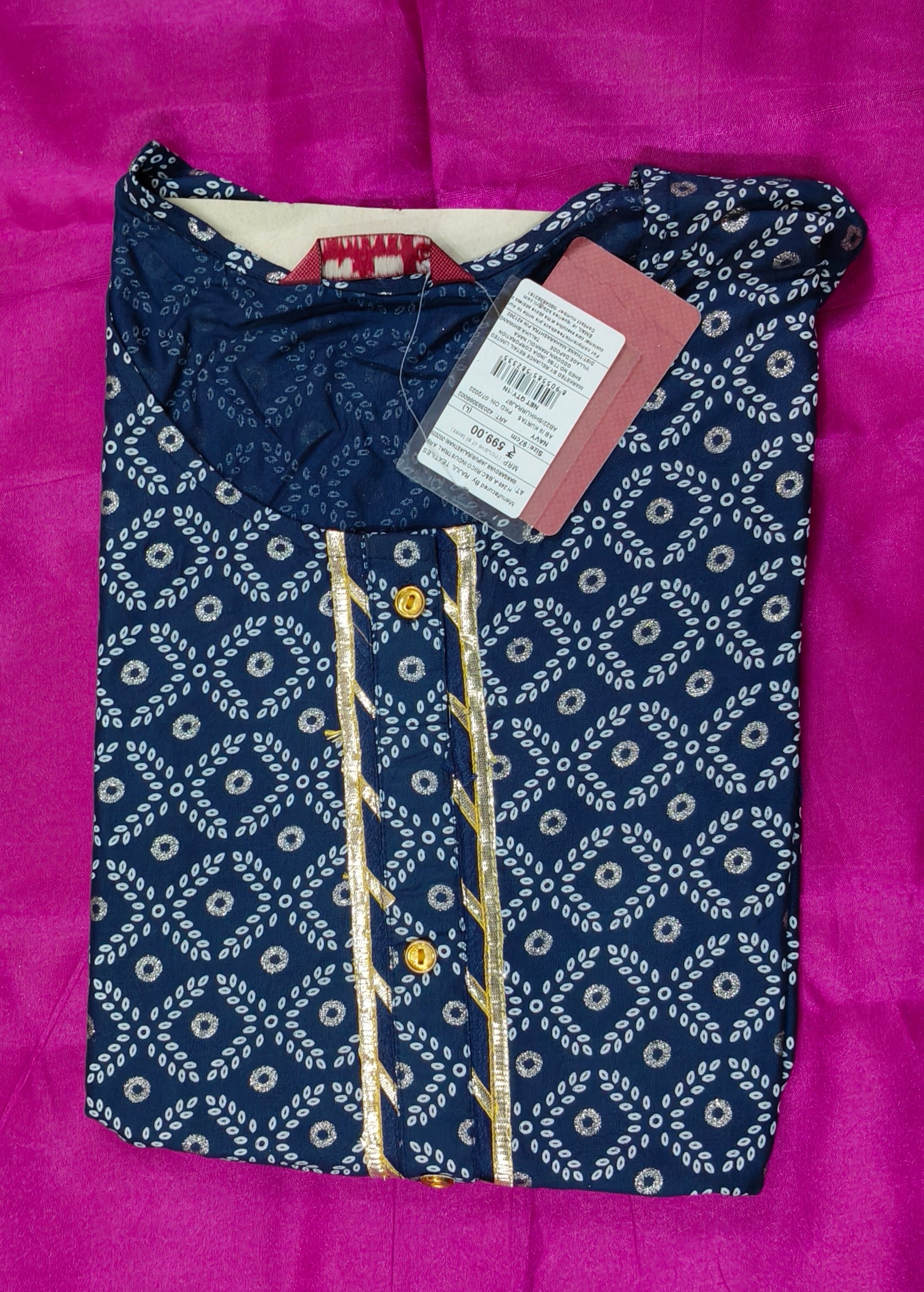 KURTI HEAVY COTTON H169(1 Piece )