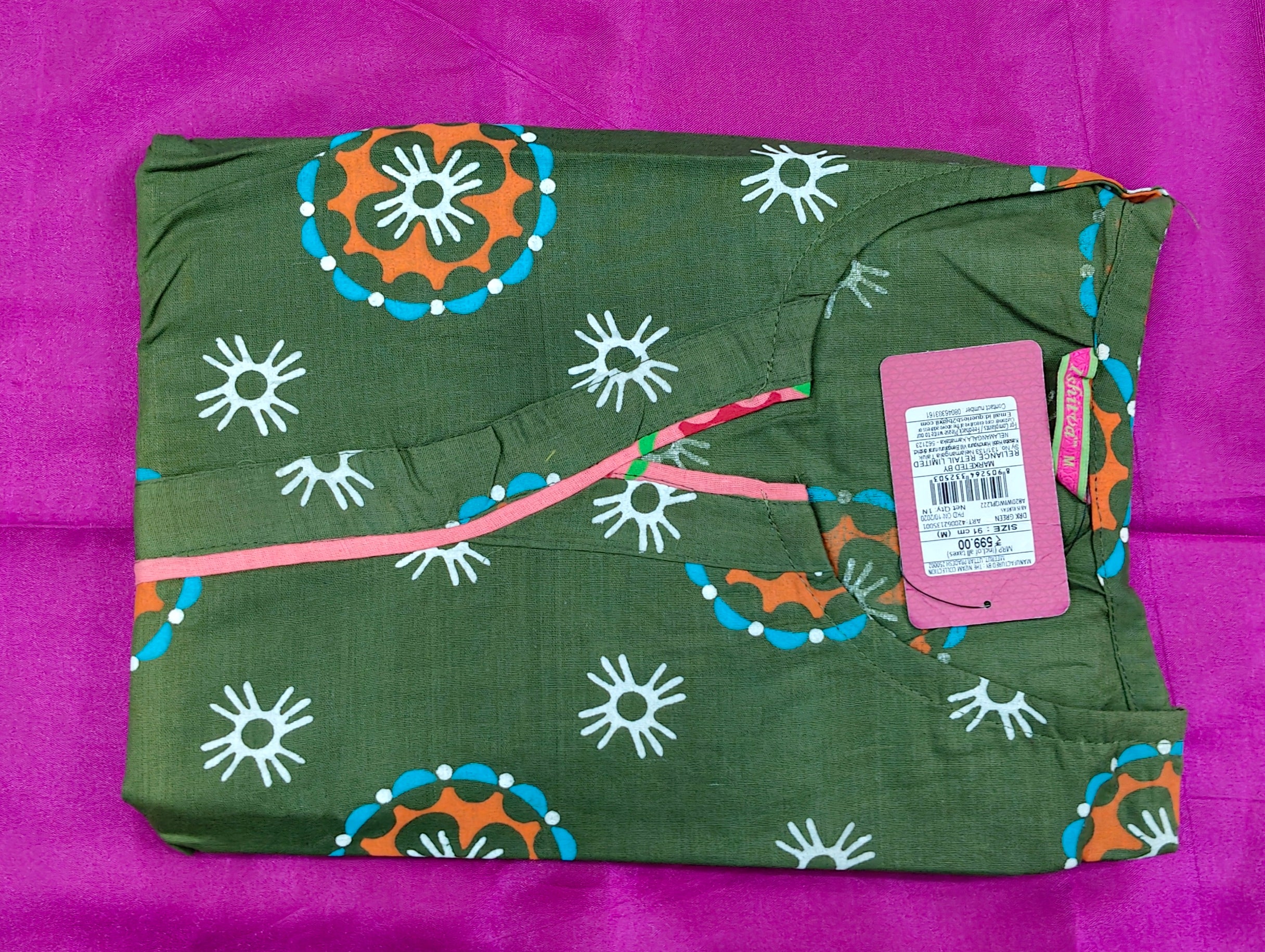 KURTI HEAVY COTTON H190 (1 Piece )