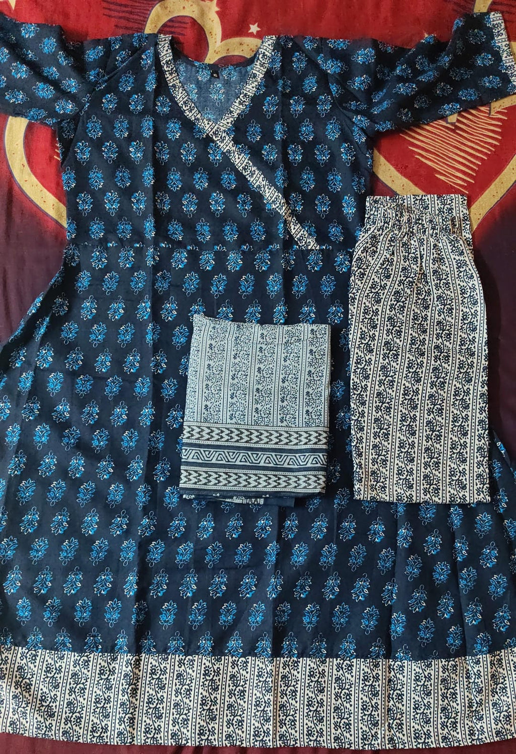 Kurti Set with Dupatta & Bottom Wear 3 Piece Z62
