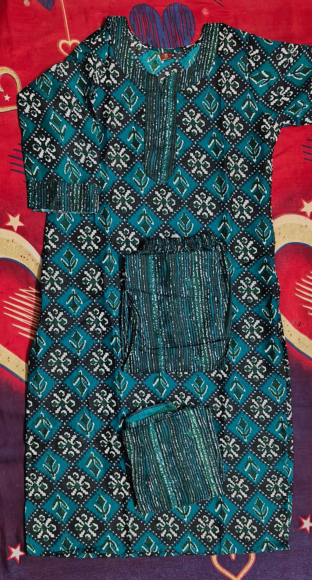 Kurti Set with Dupatta & Bottom Wear 3 Piece Z58